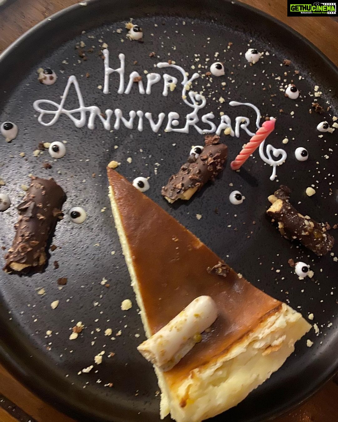 Pooja Banerjee Instagram - Happy Anniversary love @sandeepsejwal Out of the Blues, Bandra