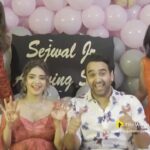 Pooja Banerjee Instagram – Oh my God….so many different feelings,emotions and moods together… waiting for #BabyPoo 👶 #BabyShowerSaga #SandeepSejwal #PoojaBanerjee #SejwalJr. #BabyShower #Preggo #PreggoLife #Tiki @tikiappofficial