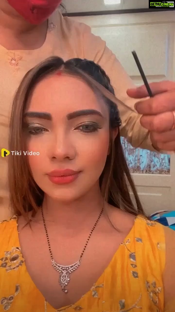 Pooja Banerjee Instagram - Some glimpses from the sets of #KumKumBhagya #PoojaBanerjee #RheaMehra #Preggo #PreggoLife #MommyToBe @tikiappofficial #Tiki
