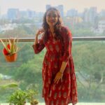 Pooja Banerjee Instagram - Monday Morning…. #RiseandShine #PoojaBanerjee #BlueMermaid #MommyToBe #Preggo #PreggoLife outfit by @crafiqa_ HMU BY @jhanvimehta_mua_