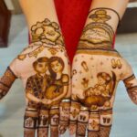 Pooja Banerjee Instagram - #BabyShowerSaga #SandeepSejwal #PoojaBanerjee #SejwalJr. #BabyPoo mehendi by @bhavna_mehandi @pinkymehndiart