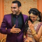 Pooja Banerjee Instagram - It’s been 5 years to our engagement @sandeepsejwal #MyPermanentRoomie #husbandandwife #JattKiBangalan ❤️