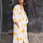Pooja Banerjee Instagram - Hello Summer!!!! Outfit by @between_m_e styled by @nidhikurda #PoojaBanerjii #Summers #YellowMellow perfect hair colour by @jeanclaudeolivierindia