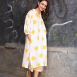Pooja Banerjee Instagram - Hello Summer!!!! Outfit by @between_m_e styled by @nidhikurda #PoojaBanerjii #Summers #YellowMellow perfect hair colour by @jeanclaudeolivierindia