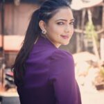 Pooja Banerjee Instagram - 💜 styled by @sacorina @muktadhond @shreya_nehal #badeacchelagtehain2 #PihuKapoor #PoojaBanerjii