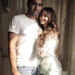 Pooja Banerjee Instagram - Happy Anniversary love @sandeepsejwal Out of the Blues, Bandra