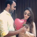 Pooja Banerjee Instagram - Happy Anniversary love @sandeepsejwal Out of the Blues, Bandra