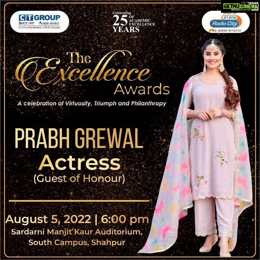 Prabh Grewal Instagram - Don't forget guys ❤️ I'm coming On 5th of August 2022 6:00 pm. At @ctgroupofinstitutions