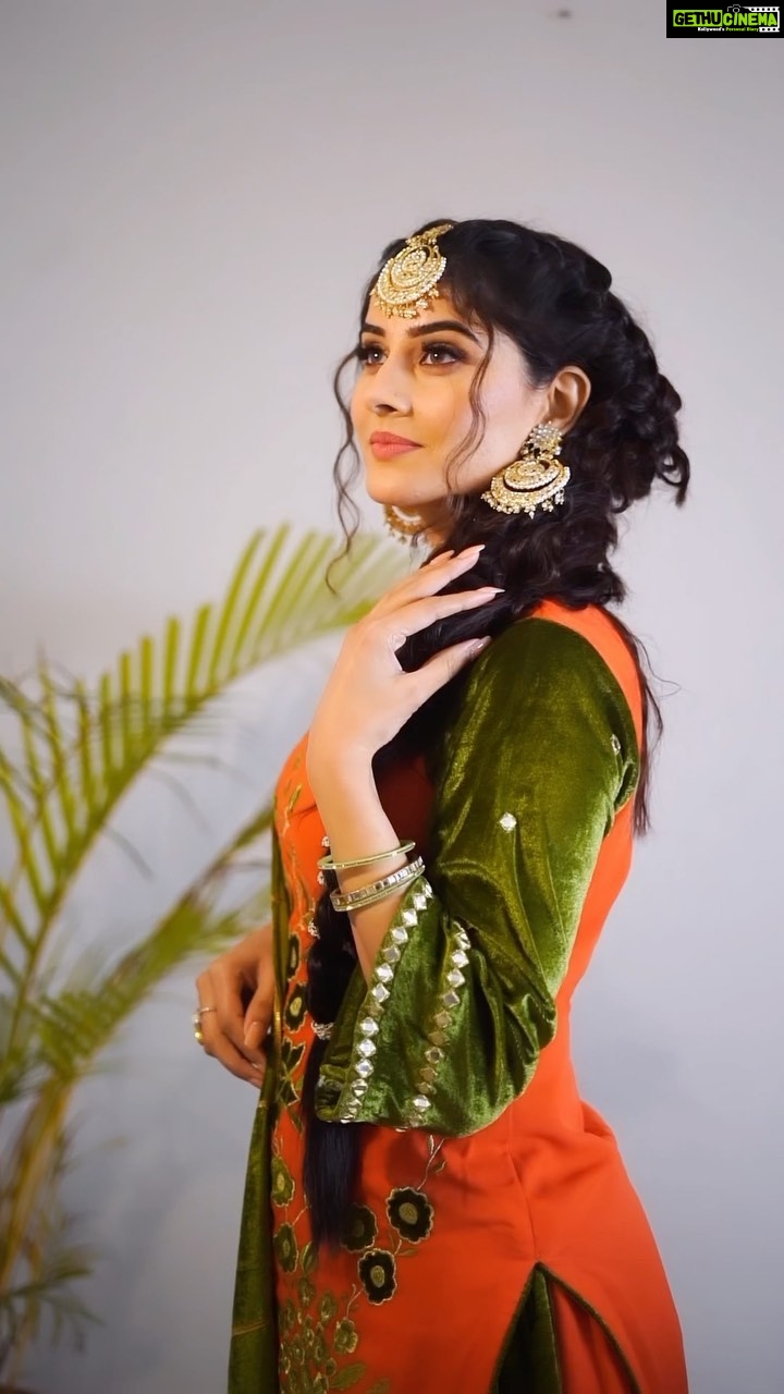 Prabh Grewal Instagram - 🌹🤲 . . . 👗 @faizah.in 💄 @janvichauhanmua 💆♀️ @hairstylist_laddi312 📸 @capturing_master #prabhgrewal #prabhgrewalofficial