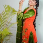 Prabh Grewal Instagram - Mathe te chamkan val…♥️ . . . 👗 @faizah.in 💄 @janvichauhanmua 💆‍♀️ @hairstylist_laddi312 📸 @capturing_master #prabhgrewal #prabhgrewalofficial