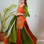 Prabh Grewal Instagram - Ni main Jaana jogi de naal🤲🏼💚 . . 👗 @faizah.in 💄 @janvichauhanmua 💆‍♀️ @hairstylist_laddi312 📸 @capturing_master #prabhgrewal #prabhgrewalofficial