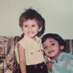 Pranali Rathod Instagram - The only person who knows what kind of a person I am for real😂 She is the one who protects me, She is the one who hides my mistakes in front of everyone but hits me later, she cares like mom, scolds like father, yes she is my brother my sister🌸 Happy rakshabandhan brooo♥️ @ruchii.rathod #thatsallfortoday😆