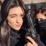 Pranali Rathod Instagram – Bandook meri Laila😎

#yrkkh 
#akshara