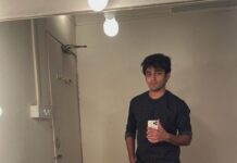 Pravisht Mishra Instagram - Birds born in a cage think flying is an illness! Was trying to figure out ways to hold the phone when trying to take a mirror selfie🙈