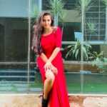 Preethi Asrani Instagram - Sweet or Sour? 🍇 Outfit : @romaneecontirs ✨ 📸 : @k_rajanandini
