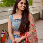 Preethi Asrani Instagram - #9hours Pre Release Event! ✨🌸 . . #9hoursonhotstar #june2nd Beautiful outfit by @romaneecontirs♥️ Park Hyatt Hyderabad