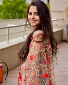 Preethi Asrani Instagram - #9hours Pre Release Event! ✨🌸 . . #9hoursonhotstar #june2nd Beautiful outfit by @romaneecontirs♥️ Park Hyatt Hyderabad