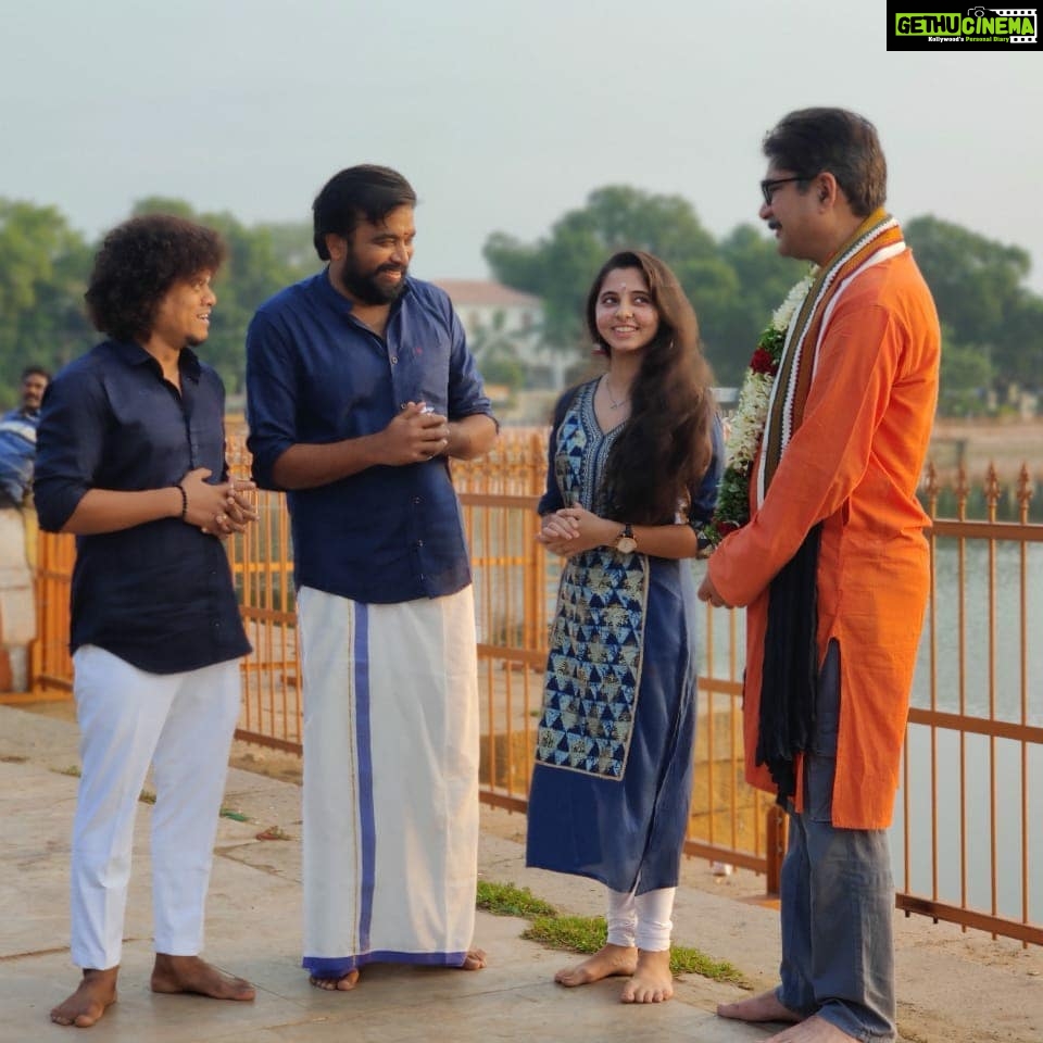 Preethi Asrani Instagram - New Beginnings! 🧿❤️ My next #Ayodhi Need all your prayers and love 🙏 @sasikumardir#Ravindran#Mandhiramoorthy @madheshmanickamm @sherif_choreographer @i_anjuasrani @vijaytvpugazh @iyashpalsharma @tridentartsoffl#dineshkannan