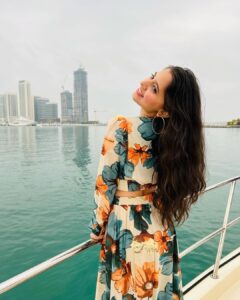 Preethi Asrani Instagram - Clear skies and everything nice! ☁️🦋 P.S: continuing the endless series! #dubaidiaries