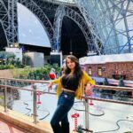 Preethi Asrani Instagram - 💛 #ferrariworld #dubaidiaries Ferrari World Yas Island, Abu Dhabi