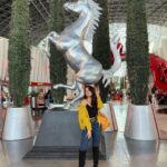 Preethi Asrani Instagram - What a dayy! 🌻🎄 #ferrariworld #dubaidiaries Ferrari World Yas Island, Abu Dhabi