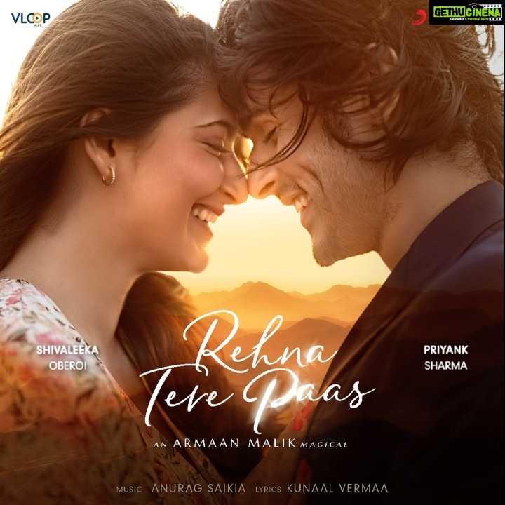 Priyank Sharma Instagram - Mujhe #RehnaTerePaas hi rehna! 25.03.2022 ❤️ . . @armaanmalik @shivaleekaoberoi @anuraag_psychaea @kunaalvermaa @sonymusicindia @vloopmusic @ravijain21 @anil_u_jain