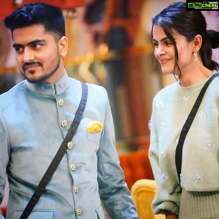 Priyanka Chahar Choudhary Instagram - Thank you @yogeshchoudhary2583 for bringing in so much happiness, love and laughter into Pari's BB journey! We love how you did not strategise what to tell her or others, and just focused on ensuring she has a wonderful time 🥰 #ChoudharySiblingsReunion Pari's outfit: @wanderlustbysahiba Jewellery - @salve.jewels Head Stylist - @roshni0819 Team- @___neerajpandey___ Yogesh's outfit: @prernasingh_designer_studio x @insyncdigitals @colorstv @endemolshineind #PriyankaChaharChoudhary #PriyankaIsTheBoss #PariForTheWin #JantaKiJaanPriyanka #BBQueenPriyanka #PriyankaChaharSupremacy #priyankians #priyankitforever #priyankit #tejo #tejosinghvirk #tejosandhu #tejofatehsinghvirk #teampriyanka #biggboss #PriyankainBiggBoss16 #BiggBoss16 #BB16