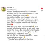 Priyanka Chahar Choudhary Instagram - Dear Priyanka Paltan, we are overwhelmed by all your beautiful letters to Pari! And we know we said we'd shortlist one best letter for an upcoming IG post, but we're sorry- we just couldn't choose just one 🥺 So here are all the letters that made our hearts melt 💓 and so many more we couldn't include here.. We said it before, we're saying it again- PRIYANKA PALTAN is the G.O.A.T fanbase! Thank you for all your love, support and dedication, always! ♥️♥️♥️ . . . . Outfit - @peachyboo.in Footwear - @zaamo.official x @gloglam.co Head Stylist - @roshni0819 Team- @___neerajpandey___ #PariForTheWin @colorstv @endemolshineind #PriyankaChaharChoudhary #PriyankaIsTheBoss #BBQueenPriyanka #PriyankaChaharSupremacy #PriyankainBiggBoss16 #BiggBoss16 #BB16