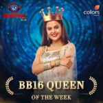 Priyanka Chahar Choudhary Instagram - And once again, your love and support made Pari the BB Queen for the Week! 👑✨🤗 Paltan, this is all you, and your colossal support for Pari! 💗 Congratulations to each and every one of you! 🏆💯 #Repost @colorstv • • • • • • Badhaai ho badhaai! You chose Priyanka as the BB16 Queen Of The Week once again! 🥳 Dekhiye #BiggBoss16 Mon-Fri raat 10 baje aur Sat-Sun raat 9 baje, sirf #Colors par. Anytime on @voot #BB16 #BiggBoss @priyankachaharchoudhary #UnbeatablePriyankaChahar #PriyankaChaharChoudharySupremacy #BBQueenPriyanka #PriyankaIsTheBoss #PriyankaPaltan #PriyankainBB16 #BB16 #BiggBoss #Colors #Voot #SalmanKhan #PriyankaChoudhary #BBQueenPriyanka #BossBabePriyanka