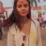 Priyanka Chahar Choudhary Instagram – #ReelHoliParty #ReelsPeHoli #HappyHoli #HoliHai #ReelHoliChallenge #ReelsPeTV #IndianTVFiesta