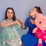 Priyanka Chahar Choudhary Instagram - ki ae tainu?😡 aayi vaddiiiii 😏 #sandhusisters #prisha #jasejo