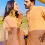 Priyanka Chahar Choudhary Instagram - #tejang ✨ #udaariyaan ✈️ @karanvgrover 🥳 @colorstv 🌈 Video credits- @vikas_photographer_ Costume credits- @sethchetna5