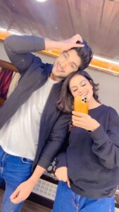 Priyanka Chahar Choudhary Instagram - #fatejo ❤️ #priyankit @6_ankitgupta