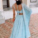 Priyanka Chahar Choudhary Instagram - 💙💙💙 @chingari_in @insyncdigitals @talent___hunters