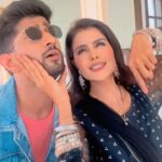 Priyanka Chahar Choudhary Instagram - @chingari_in @insyncdigitals @talent___hunters @abhiraajchawla 🥳