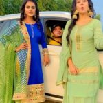 Priyanka Chahar Choudhary Instagram – And We didn’t even spare our producer 😛 
@srmanjain @isha__malviya 
#udaariyaan #tejo #jassu