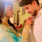 Priyanka Chahar Choudhary Instagram – #fatejo ❤️
@6_ankitgupta 
Video credits- @vikas_photographer_ 
Costume credits- @sethchetna5