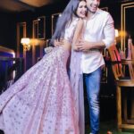 Priyanka Chahar Choudhary Instagram – 🌸🌸🌸
@6_ankitgupta #fatejo #priyankit 

Styled by – @insyncdigitals 
Outfit by – @meri.bulbul