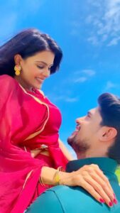 Priyanka Chahar Choudhary Instagram - #fatejo ❤️ @6_ankitgupta @colorstv Video credits- @vikas_photographer_ Costume credits- @sethchetna5