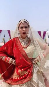 Priyanka Chahar Choudhary Instagram - #udaariyaan ❤️
Styled by - @sethchetna5 
Makeup- @kalam.makeup.aritst 
Hair- @iam_kajal02 
Video credits- @vikas_16_80 
@6_ankitgupta @colorstv @rashmeetkaursethi @virsa.riar @imkirankaurofficial 
#tejo #tejosandhu #fatehsinghvirk #fatejo