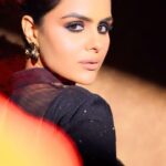 Priyanka Chahar Choudhary Instagram - A Regal touch 💫 Styled by: @kmundhe4442 Outfit: @bharat_reshma Video: @vinaylolam_ Makeup: @makeupbyrishabk Hair: @nat_chava HMU agency: @tapnrise Team: @greenlight__media #priyankachaharchoudhary