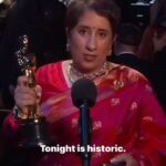 Raghav Juyal Instagram - ❤️🥺🥺Yaaaaar jaldi ghar ao dhol ready hain , m so emotional right now @guneetmonga , Heartiest Congratulations to @guneetmonga @sikhya & @kartikigonsalves on winning #AcademyAwards2023 for #BestDocumentaryShortFilm Moment of immense pride & emotions for every Indian across the Earth. Personally I am Mixed with humility & pride to be part of @sikhya production. #Oscars Mumbai, Maharashtra