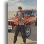 Raghav Juyal Instagram - Zindagi zindabad ❤️ Thank u @gaon_bura bro for the jeep fun @heena_love_raghavjuyall thank u for the edit Dubai United Arab Emirates
