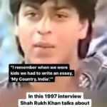 Raghav Juyal Instagram - #Repost @brut.india ・・・ Shah Rukh Khan has been around for a long time. But his thoughts on freedom of speech, patriotism and anti-nationals sound relevant even two decades later. @iamsrk Mumbai, Maharashtra