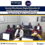 Raghav Juyal Instagram - 🙏🏻🙏🏻 Ananta Khushiyaan Digital Education & Skill Development Centre (Dehradun) welcomes people of any age to come and learn computer free of cost. . Thank you @raghavjuyal Sir & Friends for being the strongest support. . Thank you Dehradun team for excellent execution. @khushiyaanorg