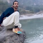 Raghav Juyal Instagram - Freshhhhhhhh 🤍 Rishikesh - Yoga Capital of the World