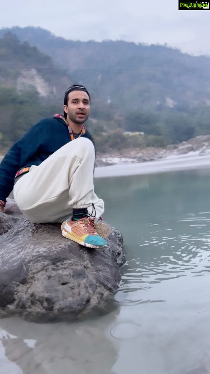 Raghav Juyal Instagram - Freshhhhhhhh 🤍 Rishikesh - Yoga Capital of the World