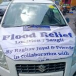 Raghav Juyal Instagram - Truck with Flood relief Kits including Dry Ration ,Water ,Sanitary napkins,bedsheets etc have left from Thane this morning to Sangli which will be further distributed by Team Khushiyaan Keep sending your contribution Gpay / Paytm : 9769181218 @chinukwatraofficial @samir.ravindra.kwatra @khushiyaanorg @yashasvijuyal @shutupviraj @ishanbhandarii @rajat.gautam__ @amitverma_in @dipeshmanral #raghavjuyalandfriends