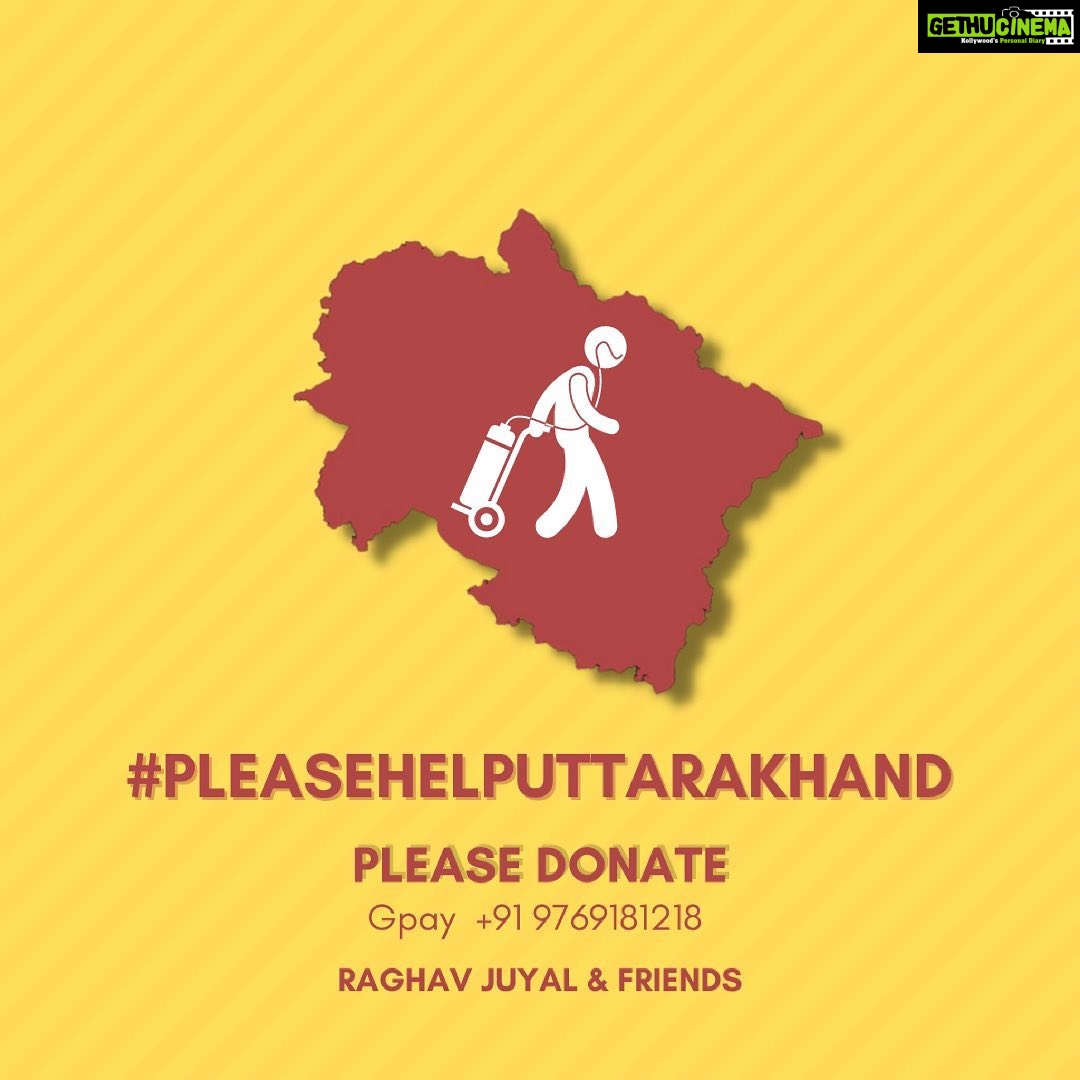 Raghav Juyal Instagram - #PLEASEHELPUTTARAKHAND Please Donate! We need to supply immediate aid to our people. Our state is collapsing and we are calling for a NATION WIDE HELP! TO ALL GOVTs. TO ALL ORGANISATIONS! TO EVERYONE! We Don't have enough supply of Medical Equipments, such as Ventilators, ICU Rooms, Oxygen Beds, Oxygen Cylinders, Concentrators, Injections, Medicines & More. Our people are just dying, our city is dying, our state is dying! Please Help Us! Please Send Us Aid! Please Donate! Help Us Save Uttarakhand, Help us save Humanity. GPAY- 9769181218 @khushiyaanorg LINK IN MY BIO -Raghav Juyal & Friends. Dehra Dun, India