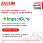 Raghav Juyal Instagram - Hats off to all the organisations and youngsters coming together to make a difference. I request all of you to also support them because it’s together that we win and succeed. @doonvolunteers @kalaptrust @bdf.ngo @milliondaughtersfoundation @just_open_yourself @mad_bybtd @aidehradun @florasaviors